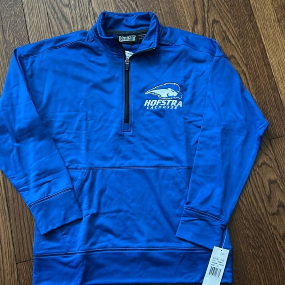 Hofstra lacrosse 1/4 zip by pennant